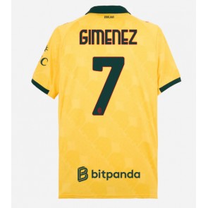 AC Milan Santiago Gimenez #7 Replika Tredje Tröja 2025-26 Kortärmad